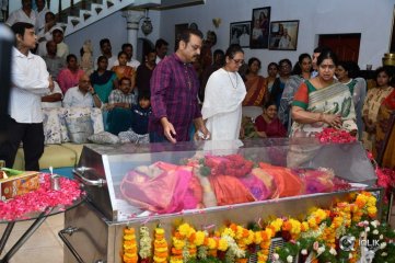 Celebrities Pay Homage to Vijaya Nirmala Garu
